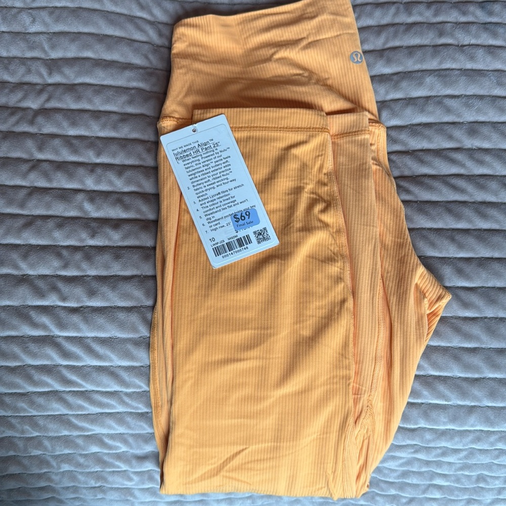 Lululemon Align Ribbed High Rise 25” - Picture 3 of 6